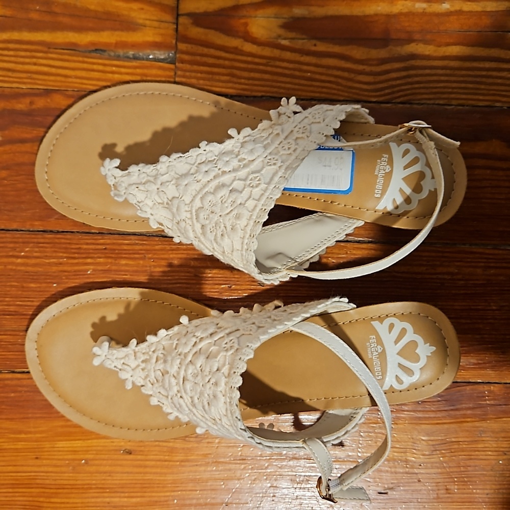 Crochet sandals/wedges